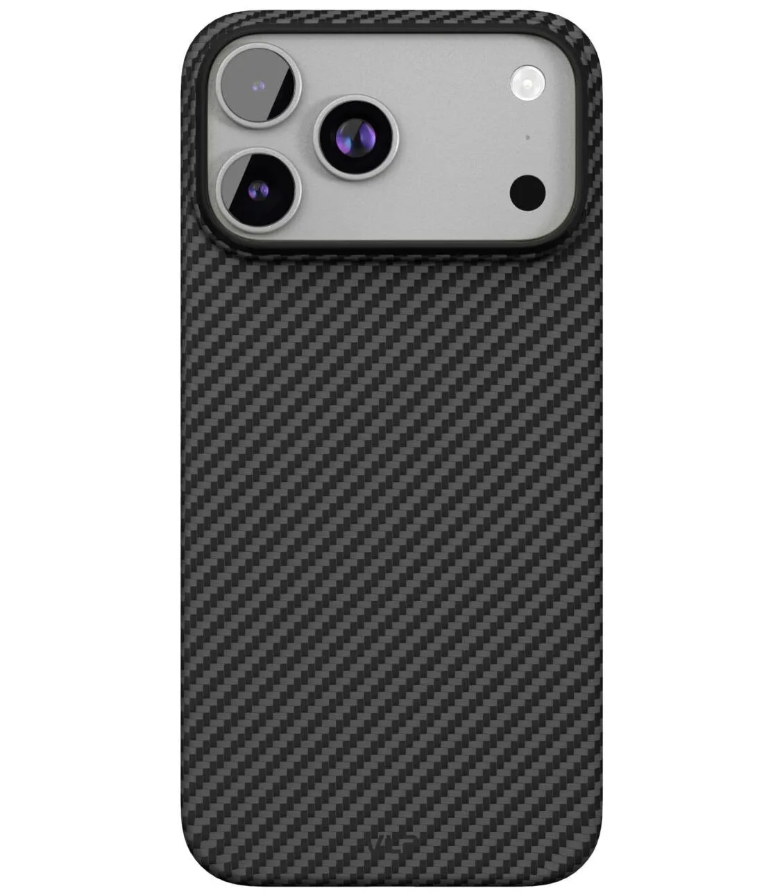 Чехол защитный "vlp"  Kevlar Case с MagSafe для iPhone 17 Pro Max, черный
