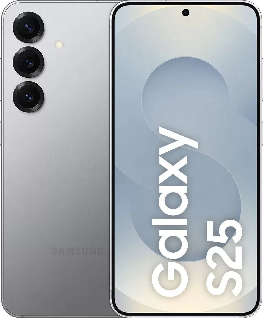 Смартфон Samsung Galaxy S25 12/256 ГБ, серебряный (Silver Shadow)