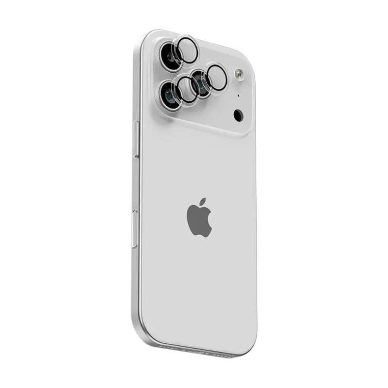 Защитное стекло камеры uBear Nano для iPhone 17 Pro/Pro Max, прозрачный