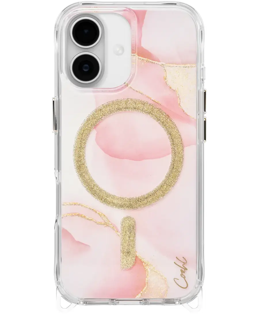 Чехол Uniq для iPhone 17 COEHL IML Aeris Soft, розовый