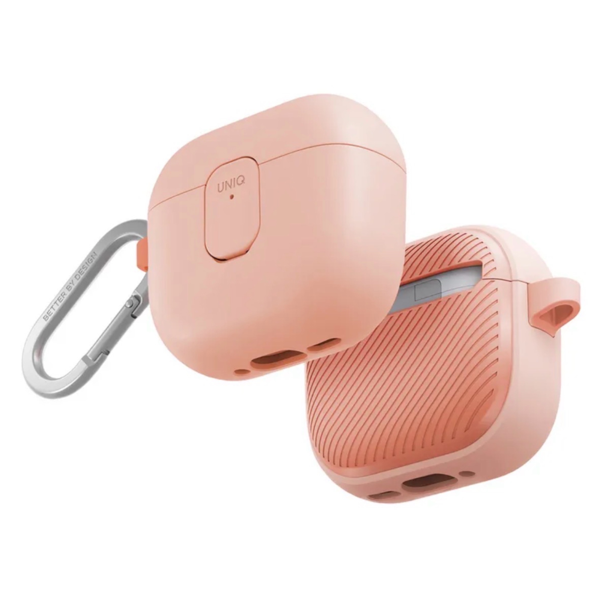 Чехол Uniq для Airpods 4 CLYDE, розовый