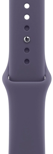 Apple Watch Series 11 46 мм, серебристый, ремешок цвета «фиолетовый туман», размер M/L