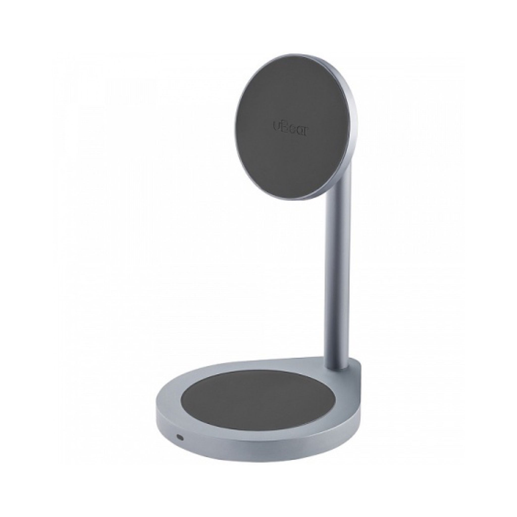 Беспроводное зарядное устройство uBear Stage 2-in-1, серый