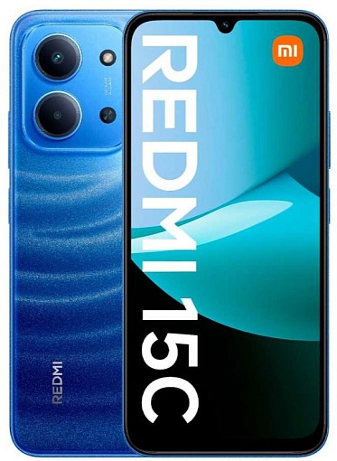 Смартфон Xiaomi Redmi 15C 4G 8/256 ГБ, синий