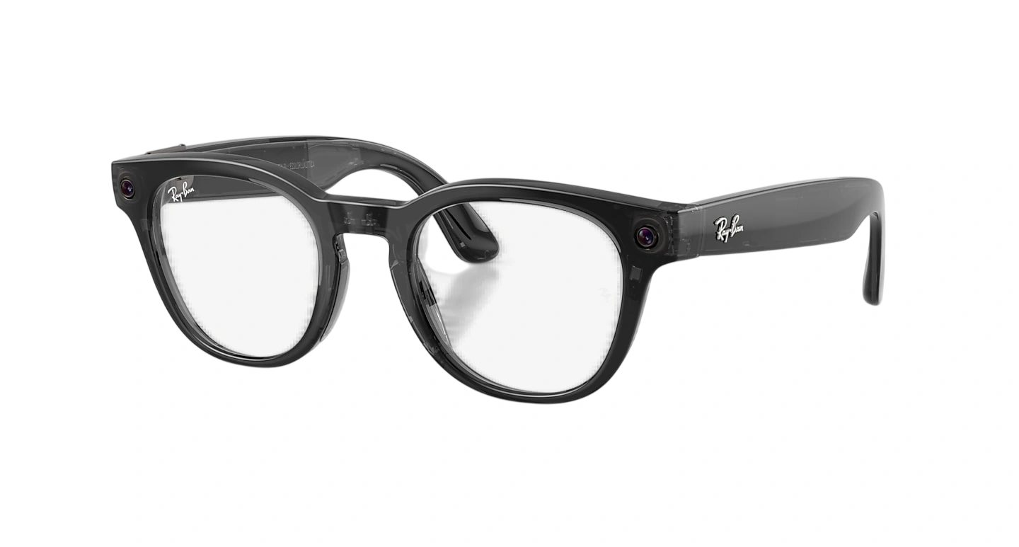 Умные очки RayBan Meta Scriber Optics Gen 2, Shiny Transparent Black