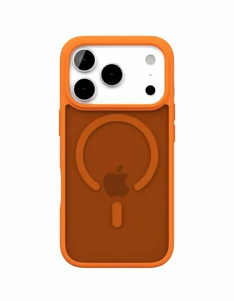 Чехол защитный "vlp" LITE Bloom Case с MagSafe для iPhone 17 Pro Max, оранжевый